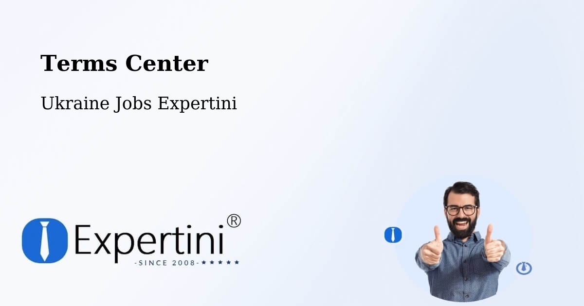 Terms of Service – Kropyvnytskyi - Ukraine Jobs Expertini